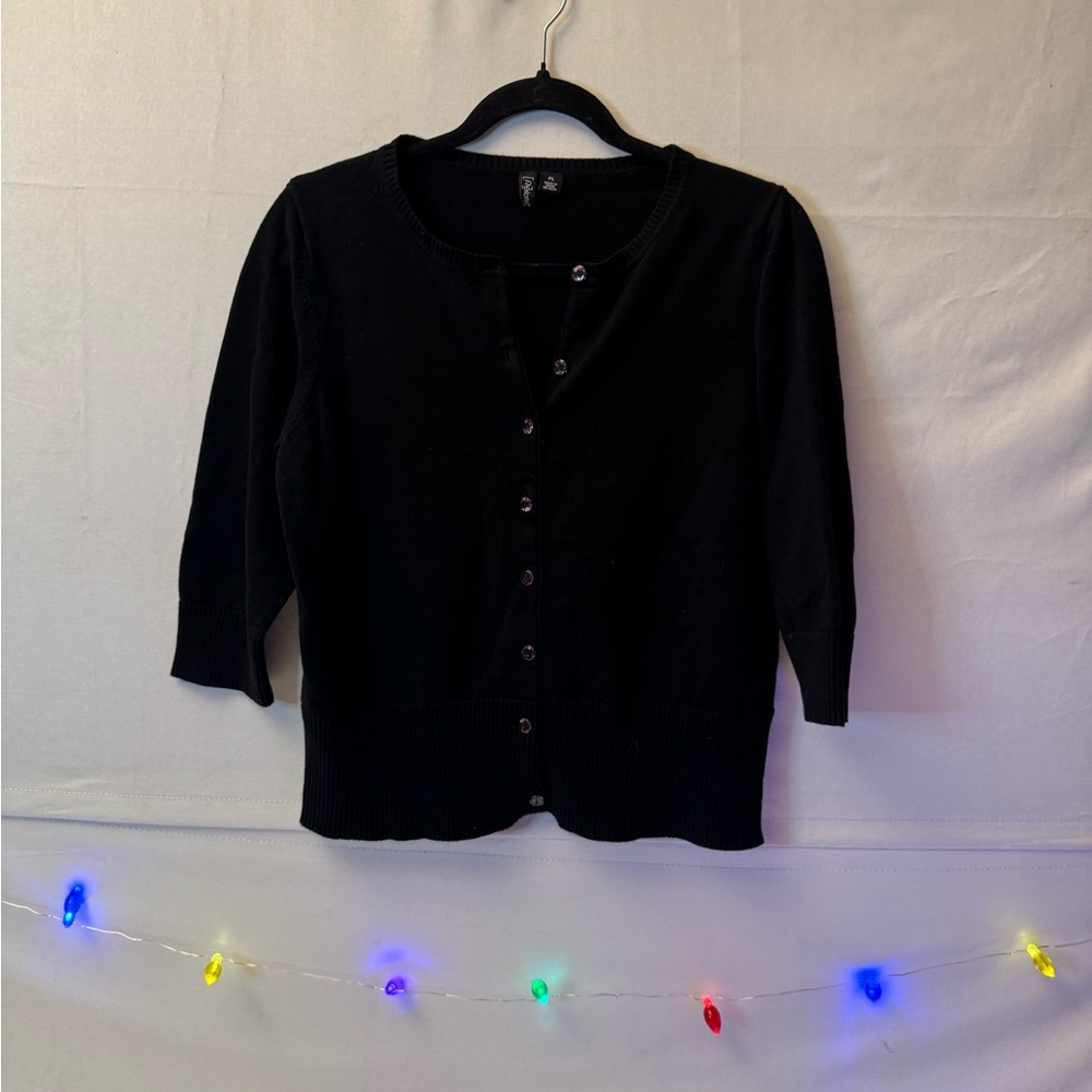 Relativity Black Button Down Shirt - image 3
